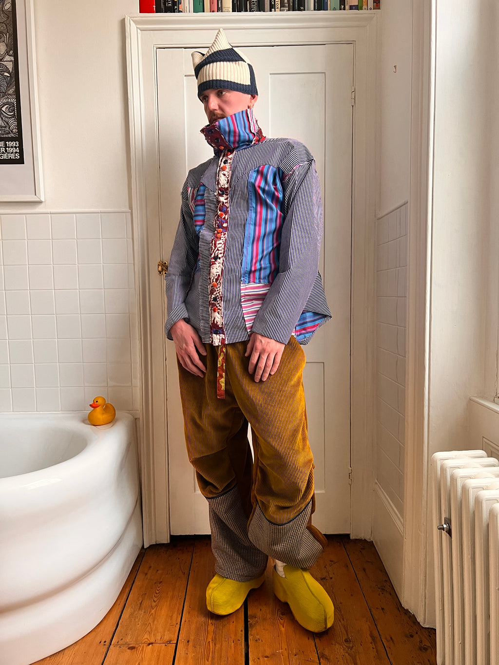 Patchwork Wave Shirt