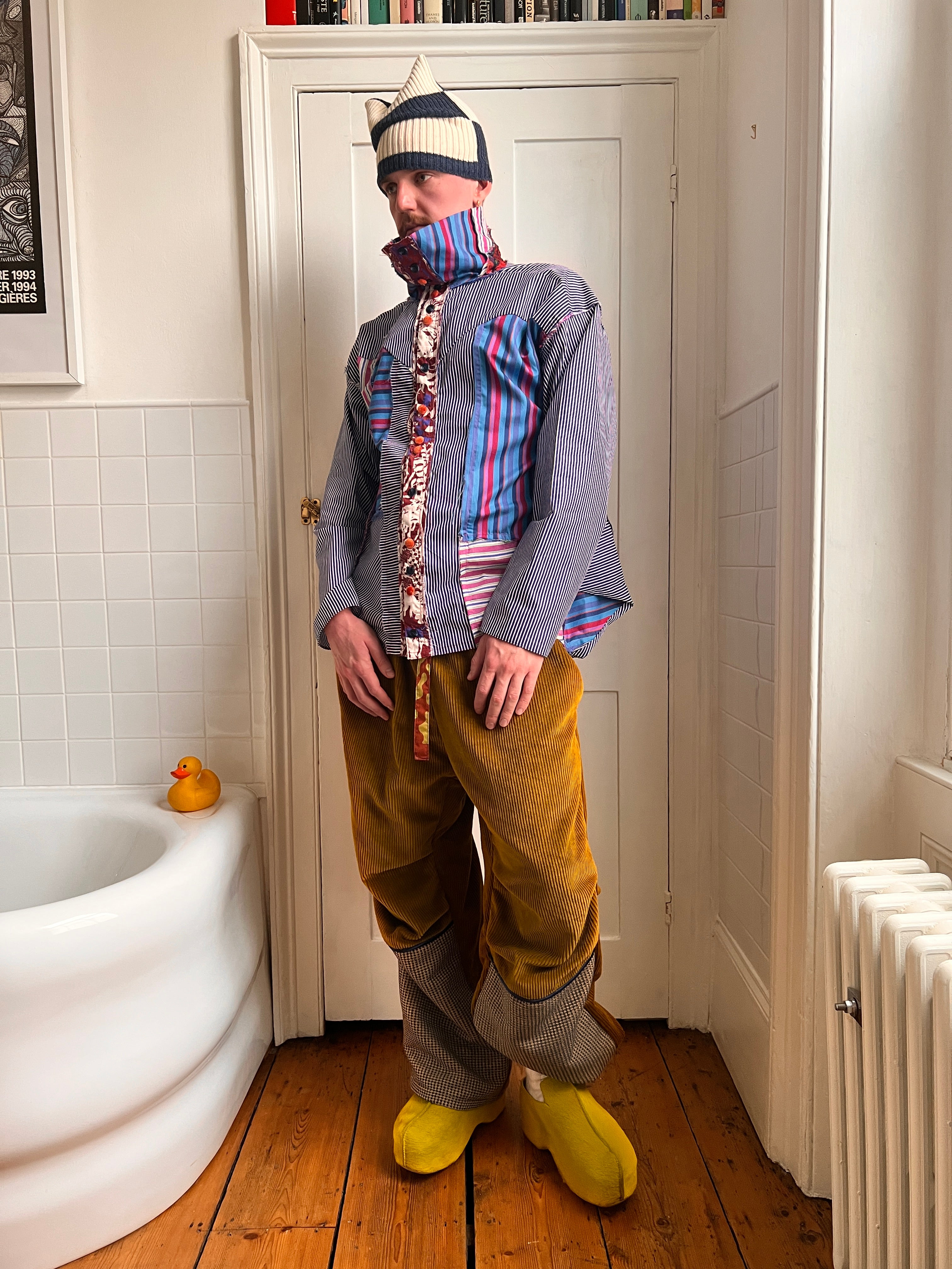 Patchwork Wave Shirt