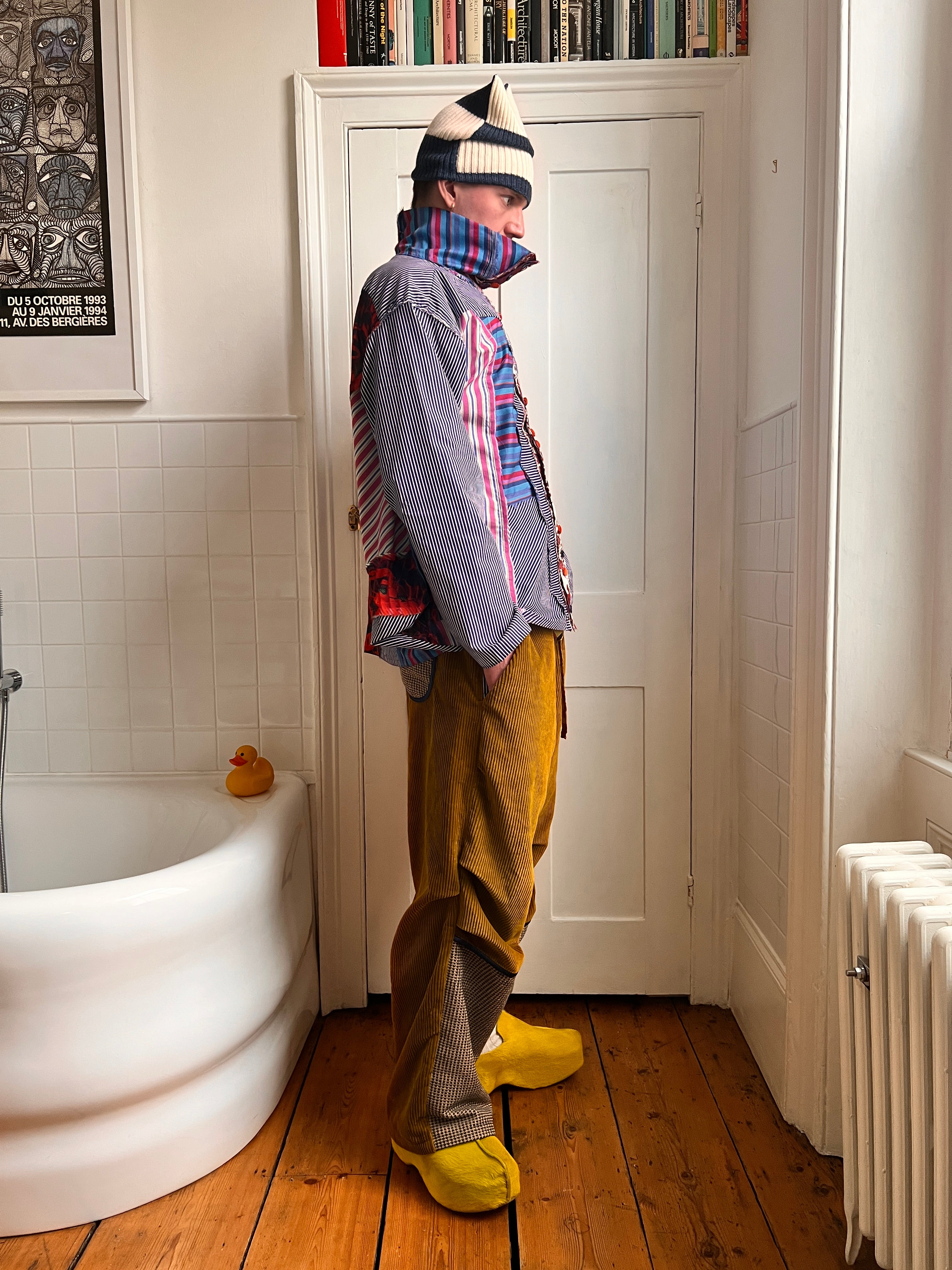 Patchwork Wave Shirt