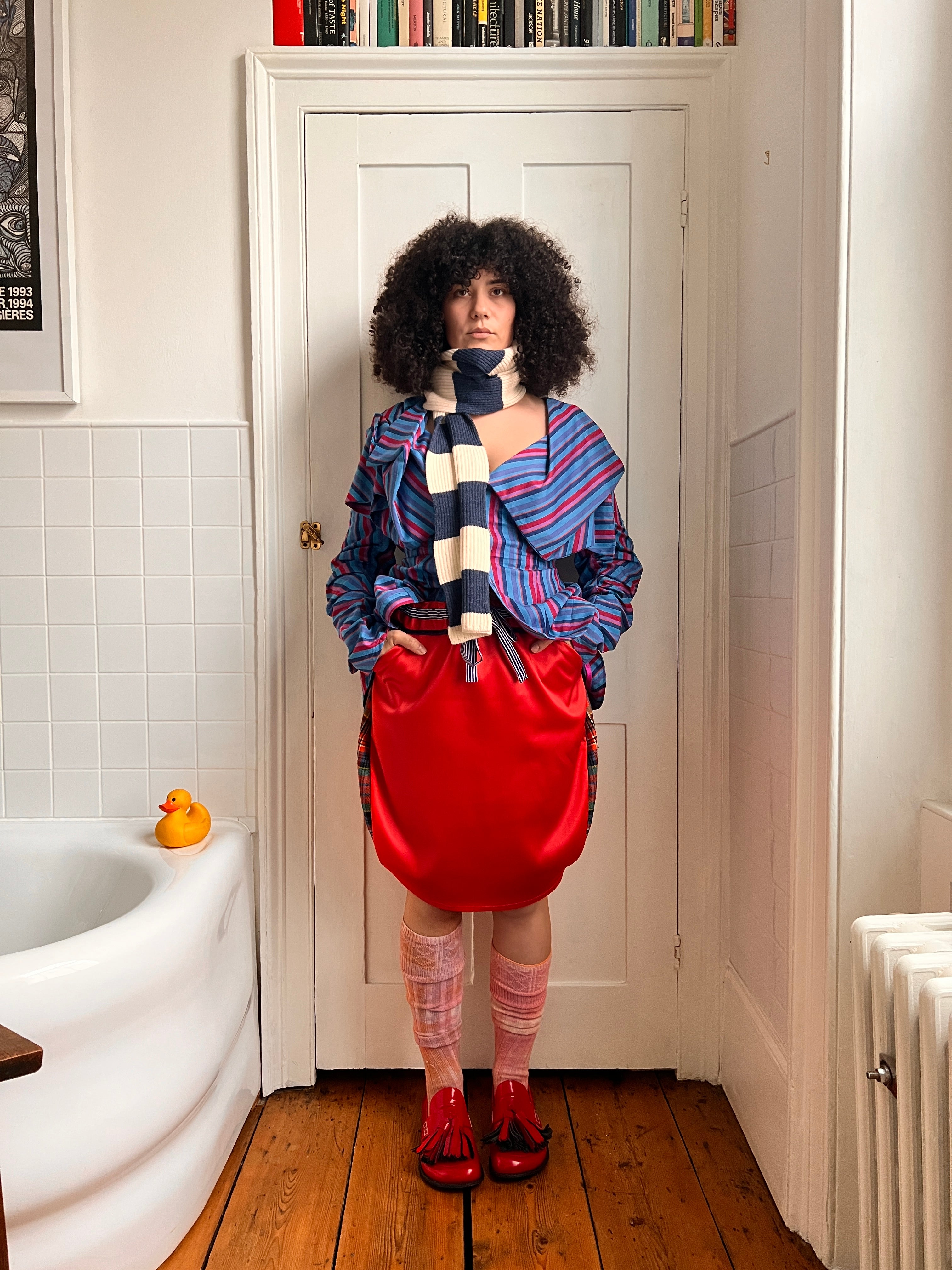 Stripe Lobster Shirt (Made To Order)