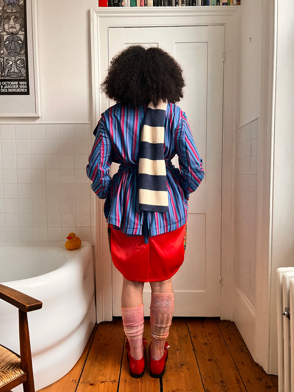 Stripe Lobster Shirt (Made To Order)