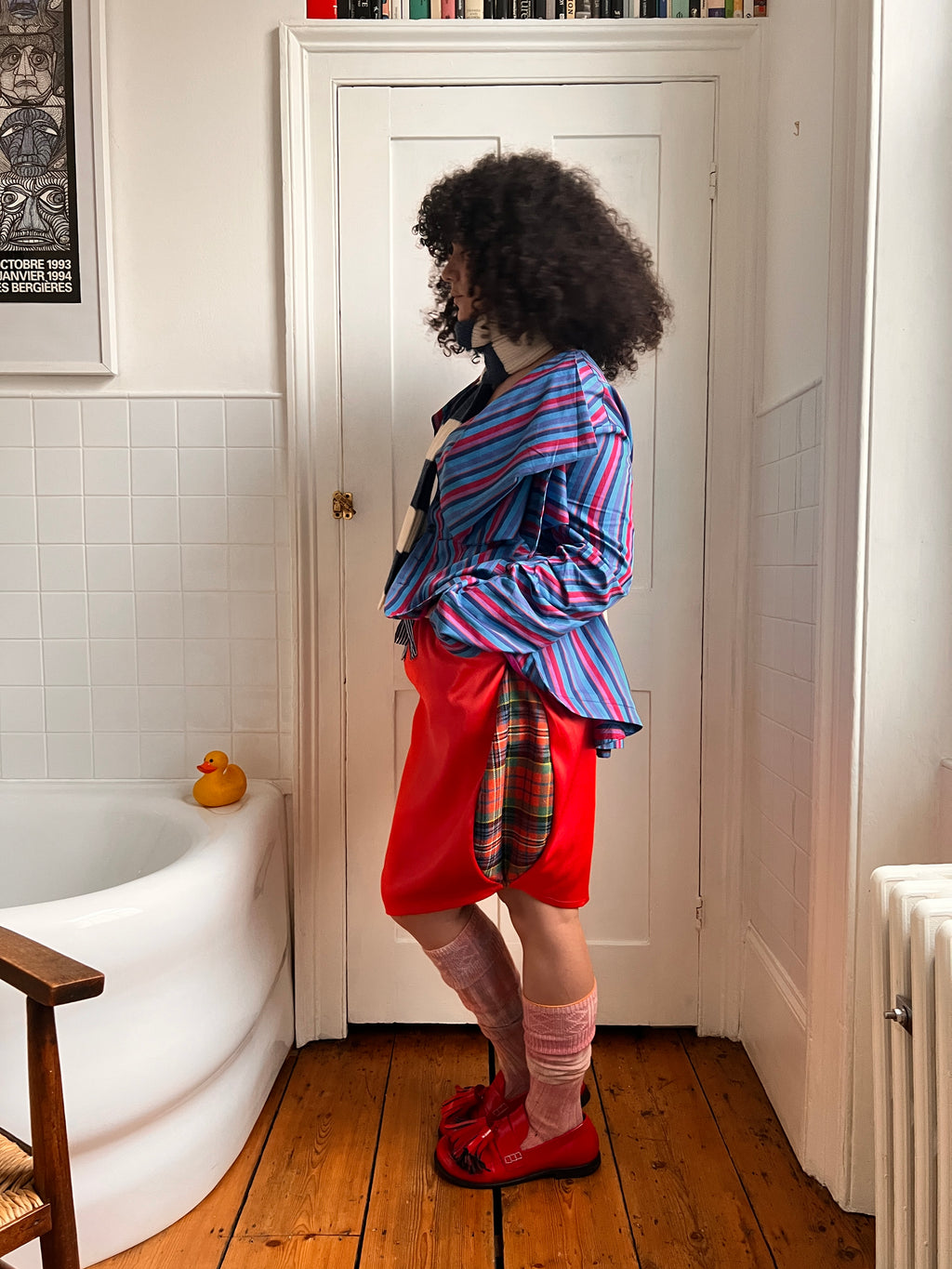 Stripe Lobster Shirt (Made To Order)