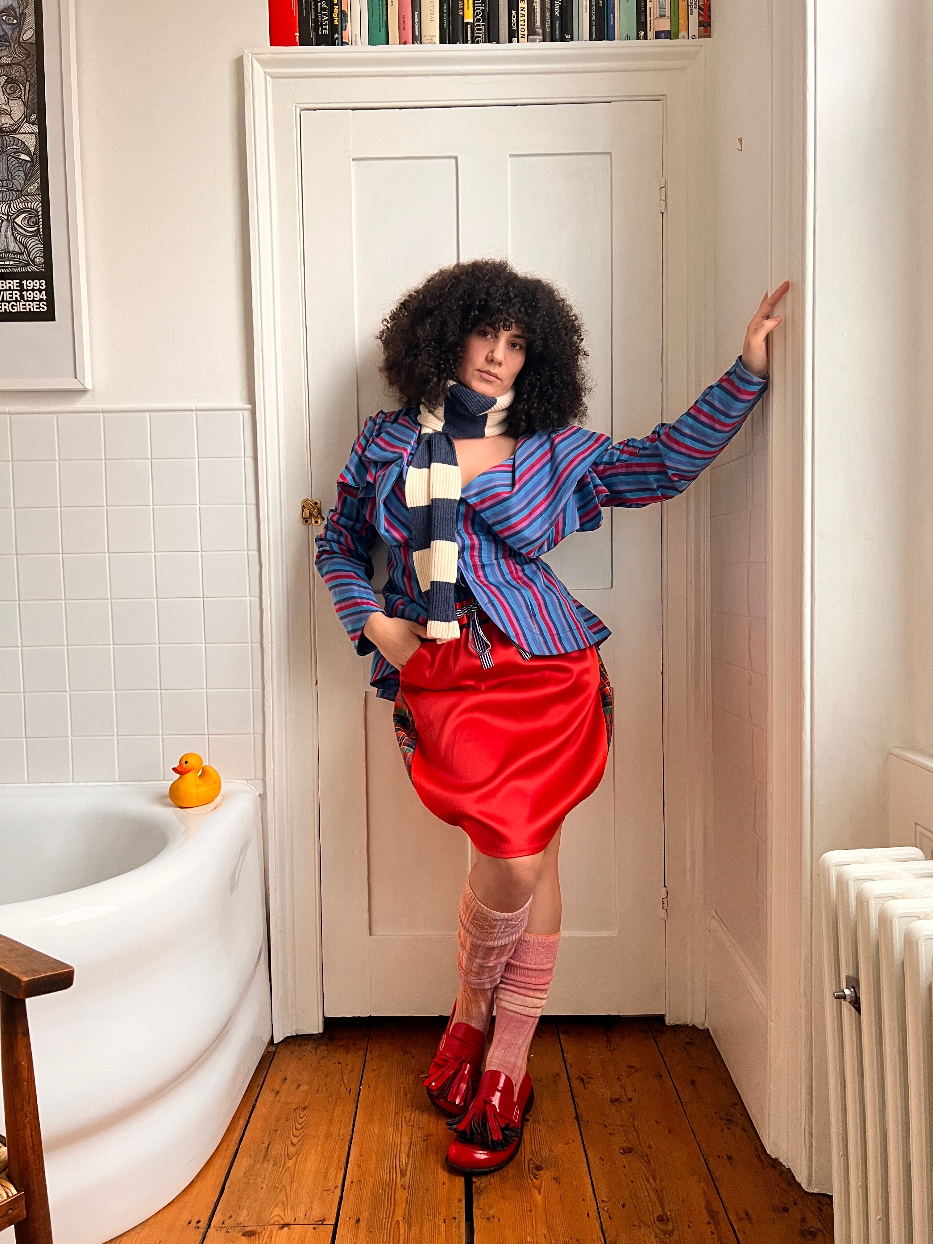 Stripe Lobster Shirt (Made To Order)