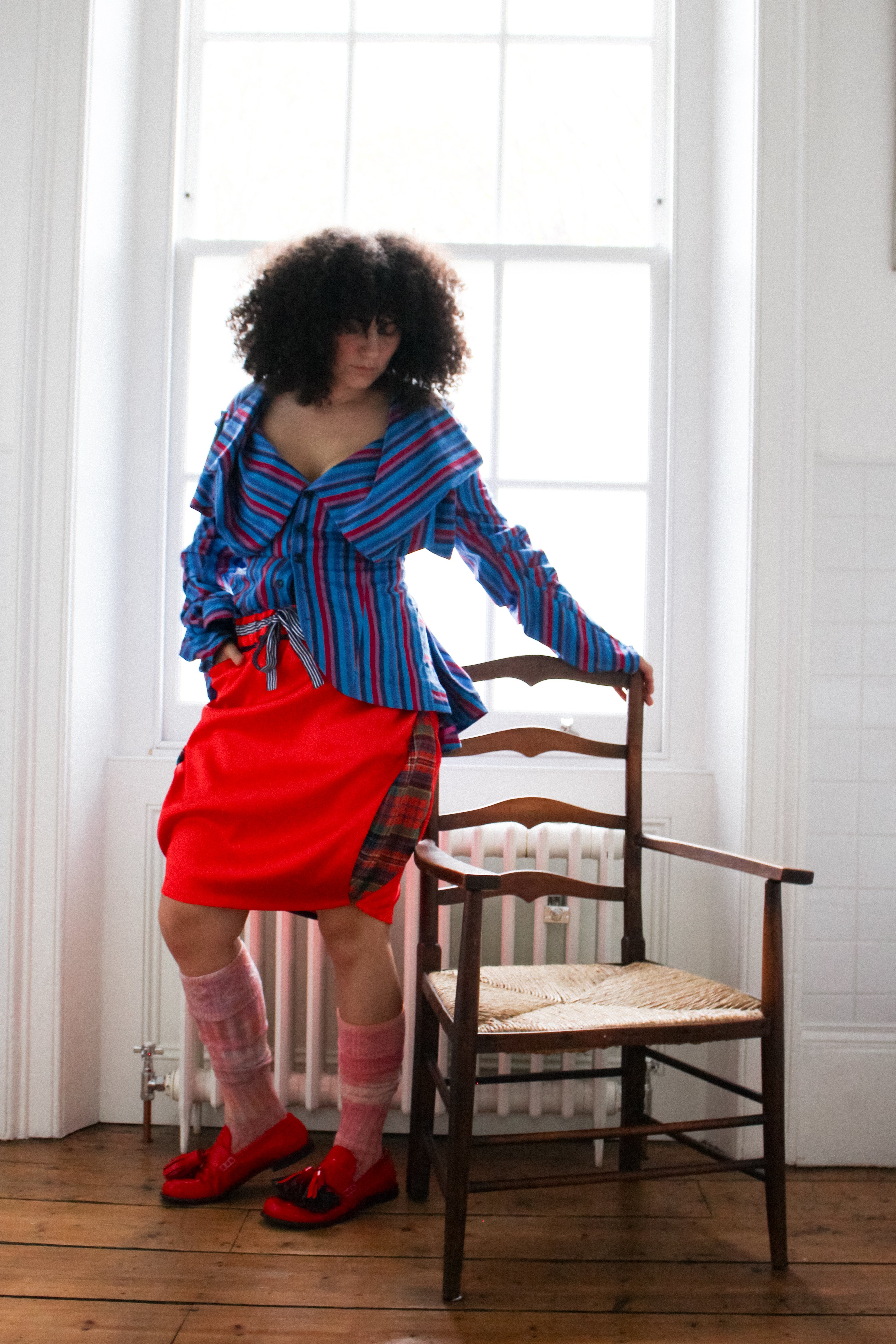 Stripe Lobster Shirt (Made To Order)