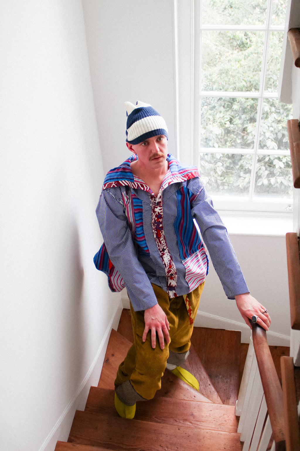 Patchwork Wave Shirt