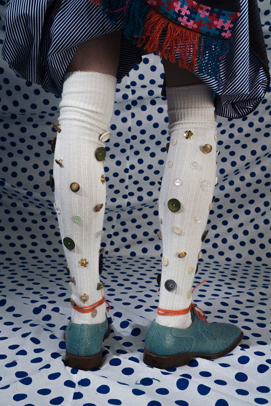 Button Up Kilt Sockies