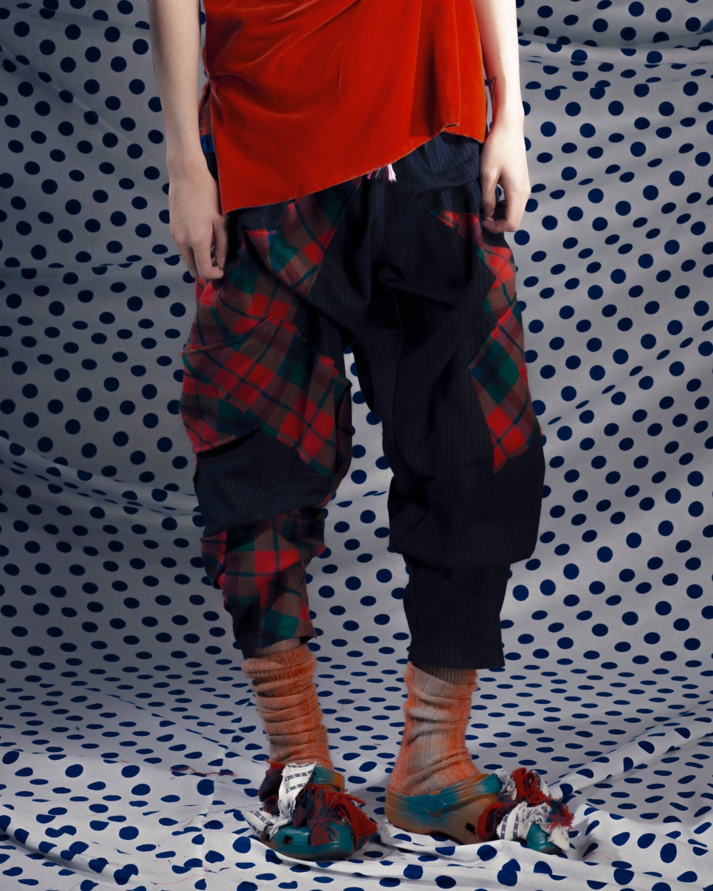 Sprouting Tartan Trousers